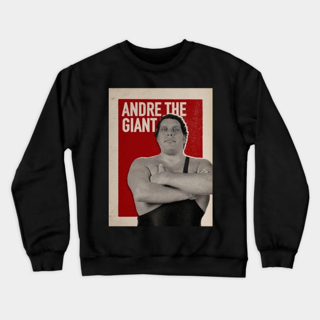 Andre The Giant Vintage Crewneck Sweatshirt by nasib